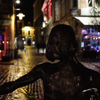 Rückblick ins Jahr 2017 … Street an einem regnerischer Tag in Leuven (Löwen) mit Bert Stephani